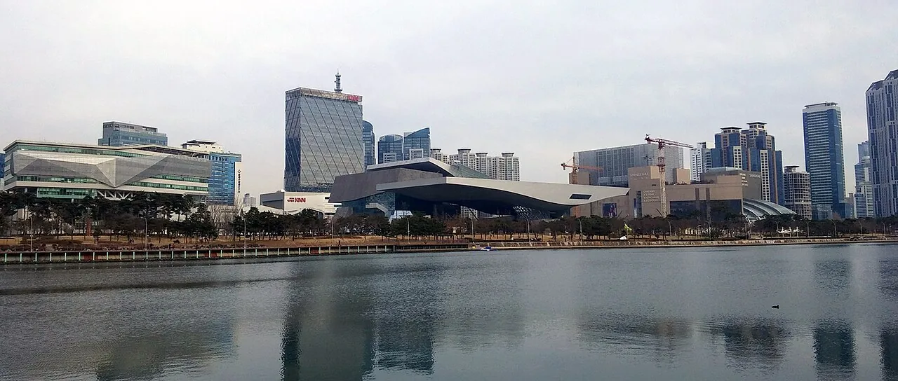 영화의전당 실제 전경 사진